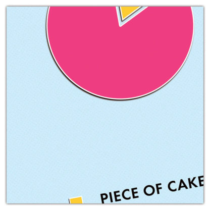 piece of cake verjaardagskaart